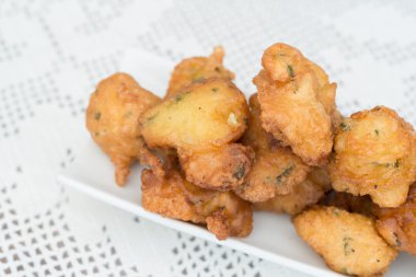 Bazı cod börek detay