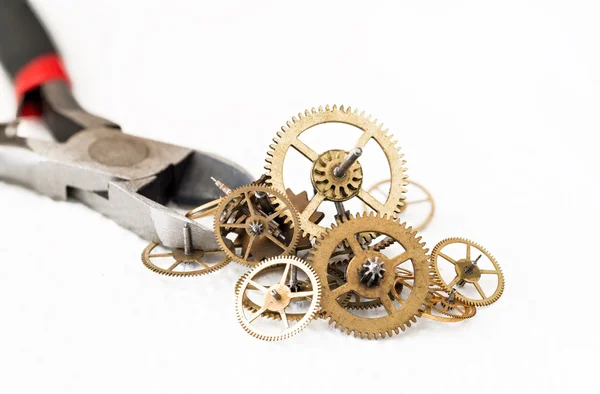 Mechanisms of watches — Stock Photo, Image