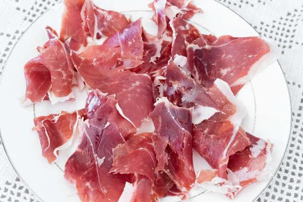 Typical Spanish ham — Stock Photo, Image