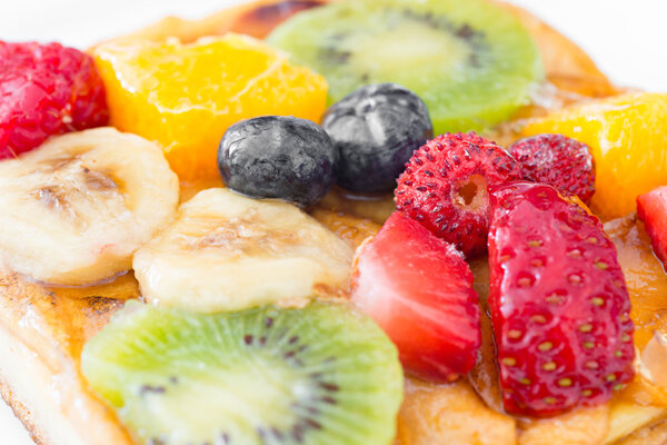 Mixed fruit tart