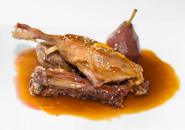 Canard aux poires — Photo