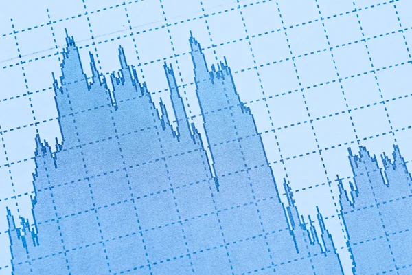 세부 그래픽 증권 거래소 — 스톡 사진