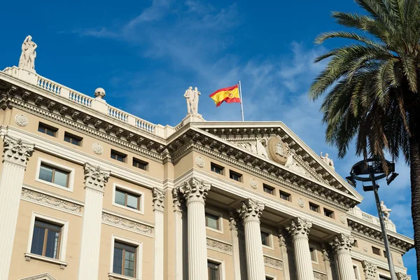 Military government building barcelona — Stock Photo, Image