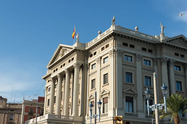 Military government building barcelona — Stock Photo, Image