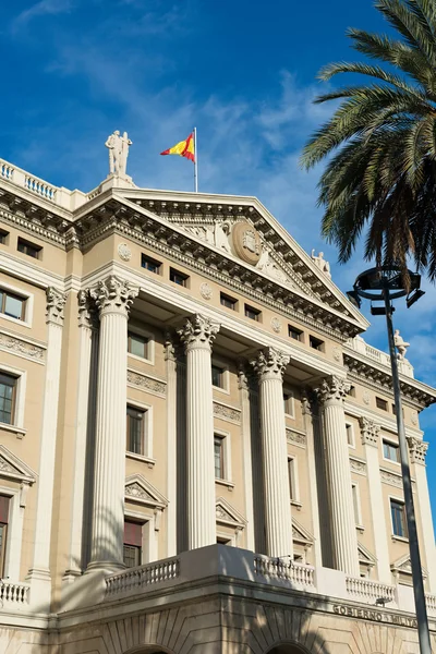 Military government building barcelona — Stock Photo, Image