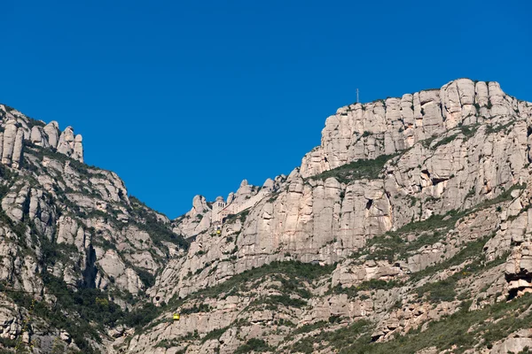 Góry montserrat — Zdjęcie stockowe