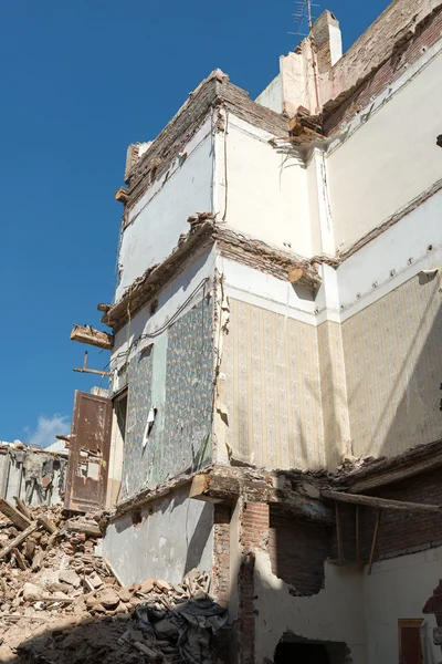 Demolition of building — Stock Photo, Image