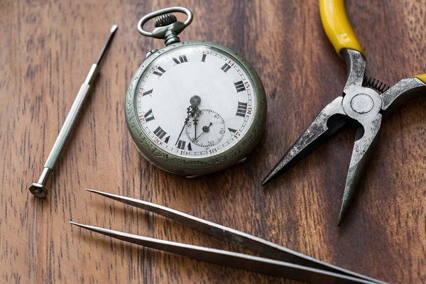 Repair of watches — Stock Photo, Image