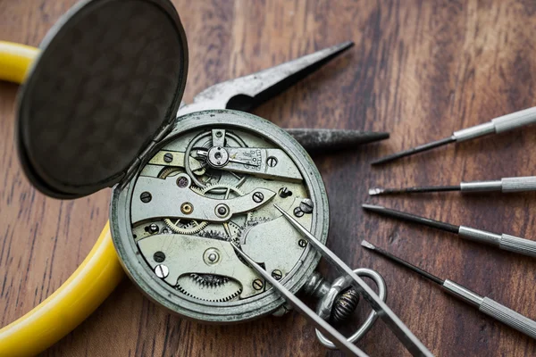 Repair of watches — Stock Photo, Image