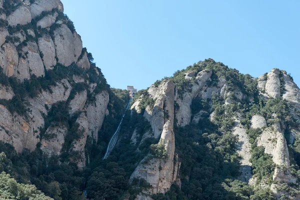 Abtei von santa maria de montserrat — Stockfoto