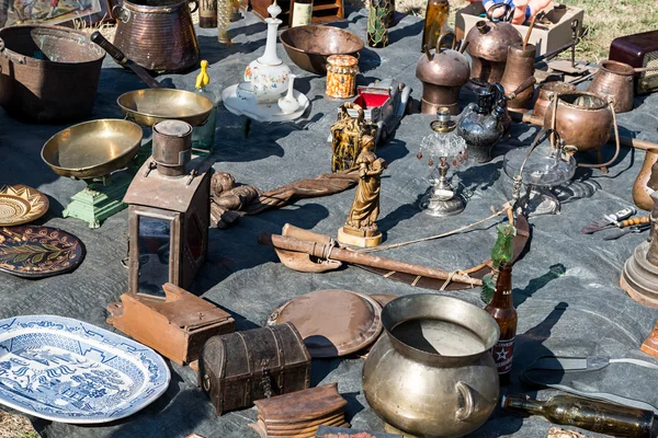 Mercado de antiguidades — Fotografia de Stock