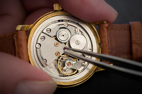 Repair of watches — Stock Photo, Image