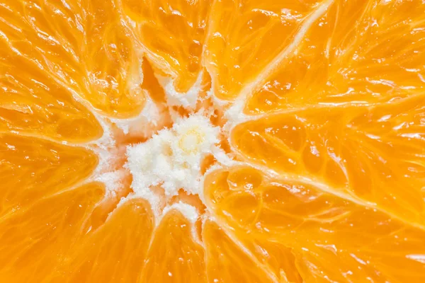 Macro of an orange — Stock Photo, Image