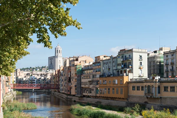 Подробности city of Girona — стоковое фото
