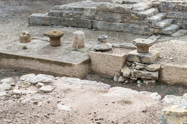 Ruines grecques d'empuries — Photo