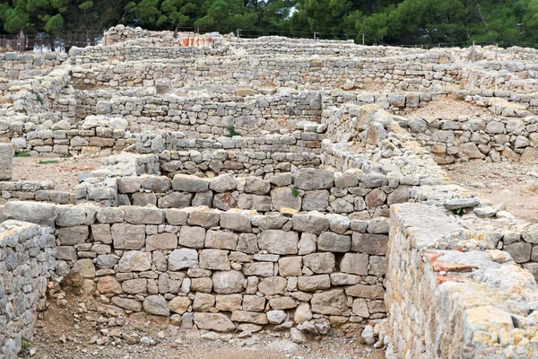 Grekiska ruinerna av Empuries — Stockfoto