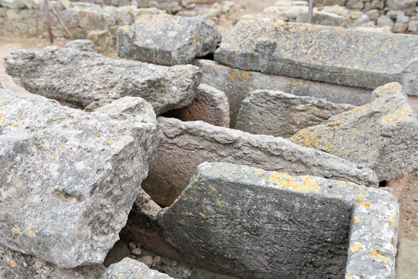 Grekiska ruinerna av Empuries — Stockfoto