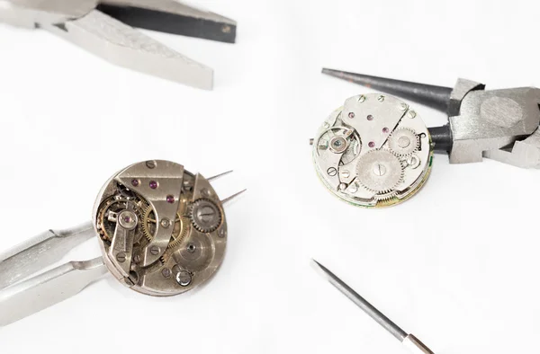 Réparation et restauration des montres — Photo