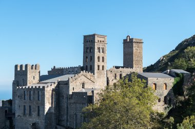 Port De La Selva (İspanya) - manastır Sant Pere De