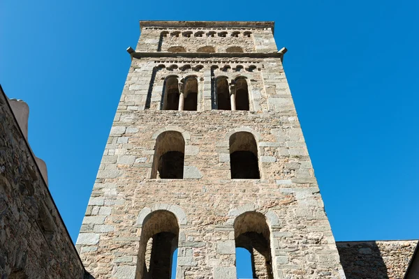 Port De La Selva (Španělsko) - klášter Sant Pere De — Stock fotografie