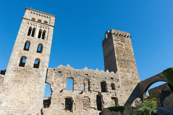 PORT DE LA SELVA (SPANIEN) - MONASTERI SANT PERE DE - Stock-foto