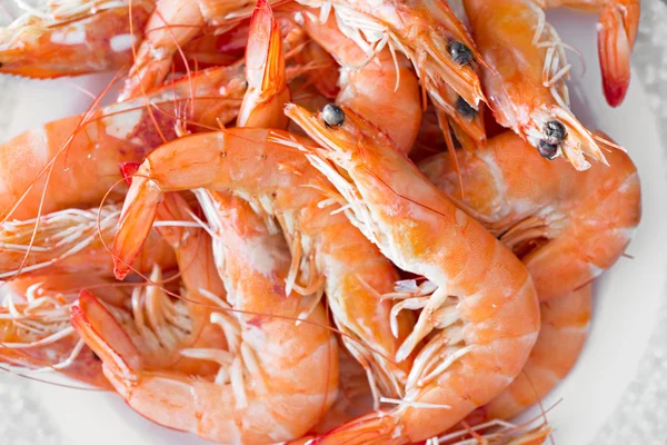 Detail cooked shrimp — Stock Photo, Image