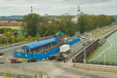 nehir izh Izhevsk baraj