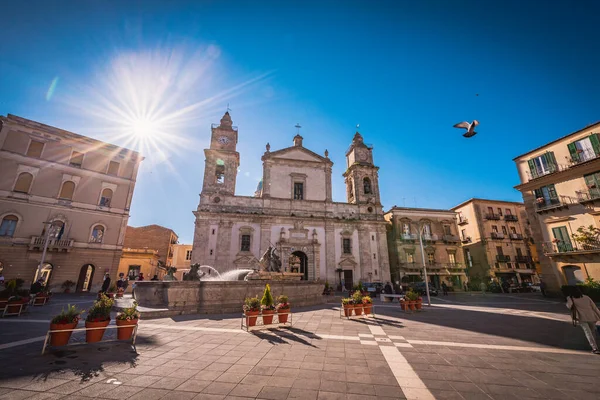 Caltanissetta 'daki Santa Maria La Nova Katedrali, Sicilya, İtalya, Avrupa