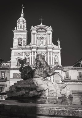 Caltanissetta 'daki San Sebastiano Kilisesi, Sicilya, İtalya, Avrupa