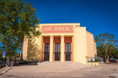Teatro Impero, Marsala, Trapani, Sicilya, İtalya, Avrupa