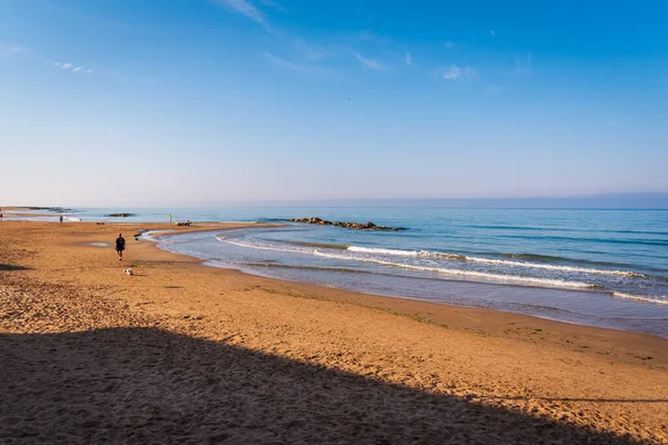 Panorama Donnalucata Promenade Scicli Ragusa Sicilia Italia Europa — Foto de Stock