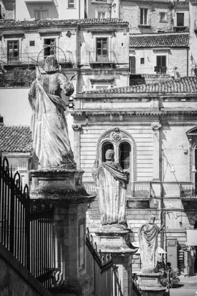 Cattedrale San Pietro Modica Ragusa Sicilia Italia Europa Patrimonio Mondiale — Foto Stock