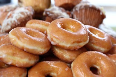 Brunch için Yığılmış Çörekler