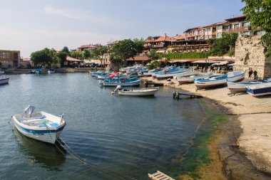 Deniz kıyısında yaz manzara