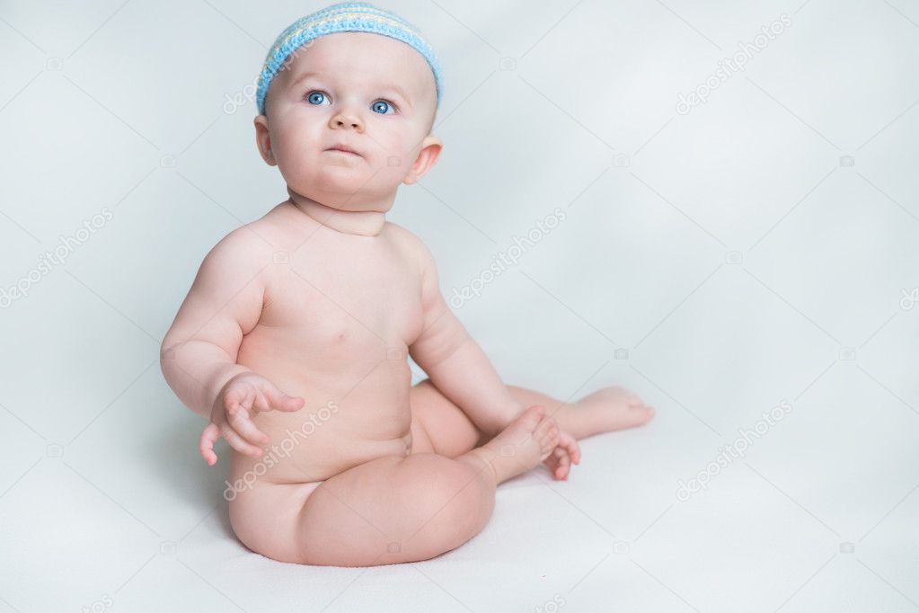 Portrait Of Cute 7 Month Old Baby Boy In A Funny Hat Stock Photo Image By C Sitnichonok27 Portrait Of Cute 7 Month Old Baby Boy In A Funny Hat Stock Photo Image By C Sitnichonok27