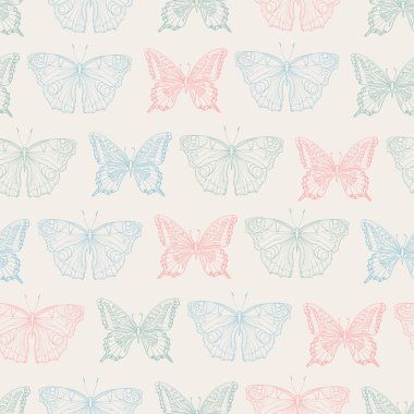 Sorunsuz butterfy kartı.