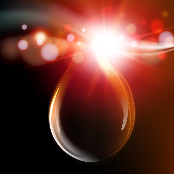 Красная капля крови
.