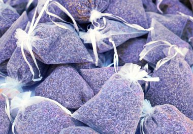 Bir demet lavanta çiçeği..