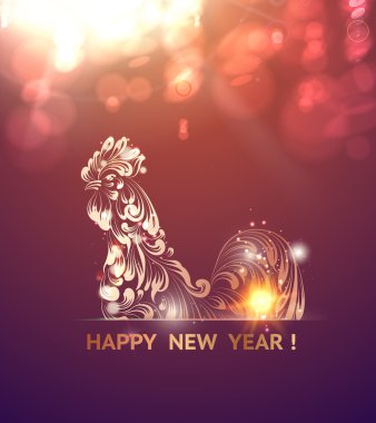 Yangın horoz sembolü.