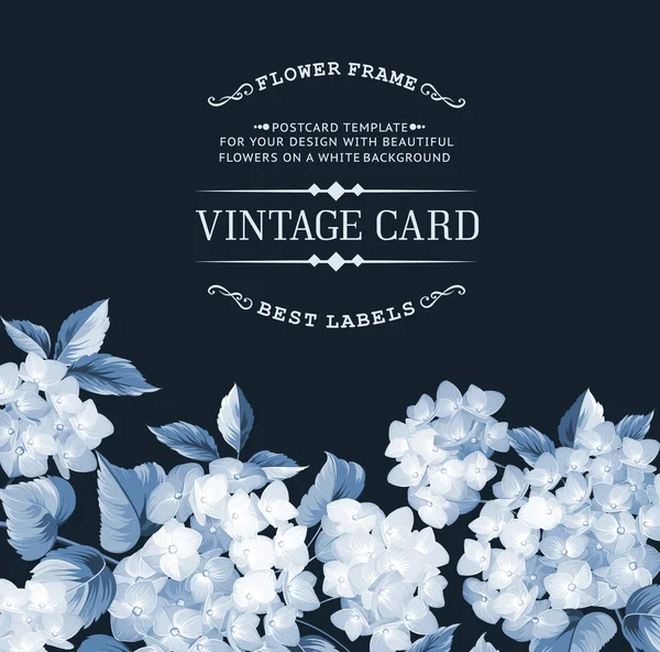 The vintage card. — Stock Vector