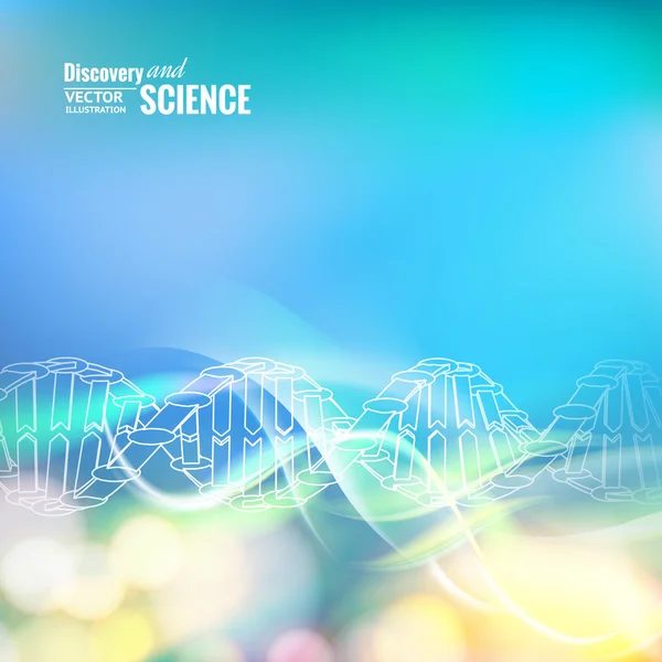 Concetto scientifico . — Vettoriale Stock