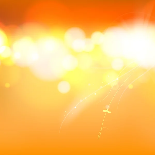 Laranja abstrato bokeh . — Fotografia de Stock