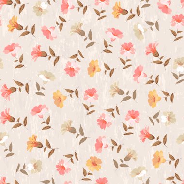 lüks renk çiçek deseni.