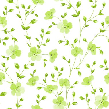 Dikişsiz çiçek deseni.