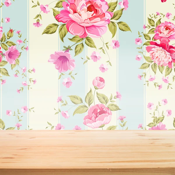 Fond d'écran floral — Image vectorielle