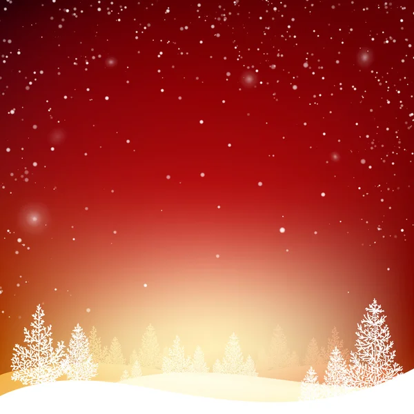 Winter background. — Stock Vector