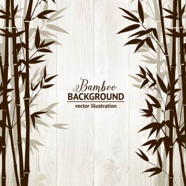 Bambu orman kartı.
