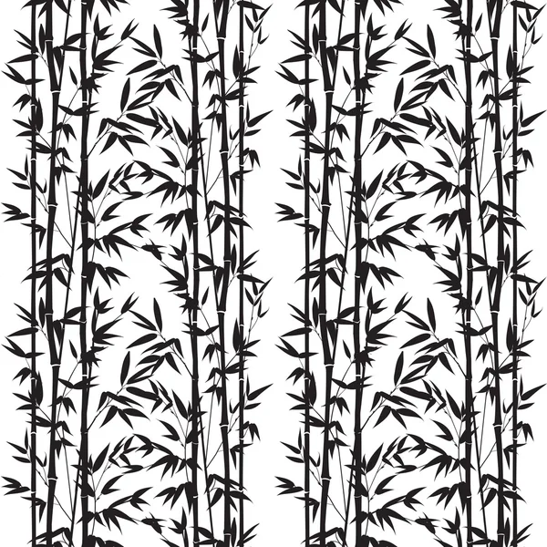 Patrón sin costura de bambú. — Archivo Imágenes Vectoriales