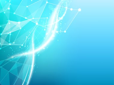 Soyut mavi arkaplan.