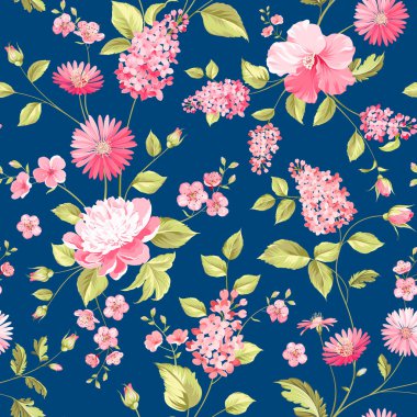 Kusursuz çiçek deseni